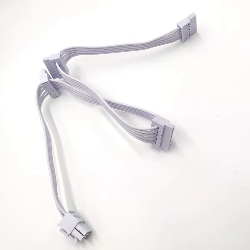 15 Pin 转 6 Pin SATA / Molex 外设电源线