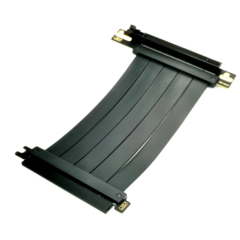 90° 180° PCIe 4.0 x16 顯示卡延長線