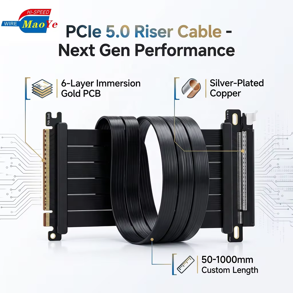 PCIe 4.0 x16 顯示卡延長線