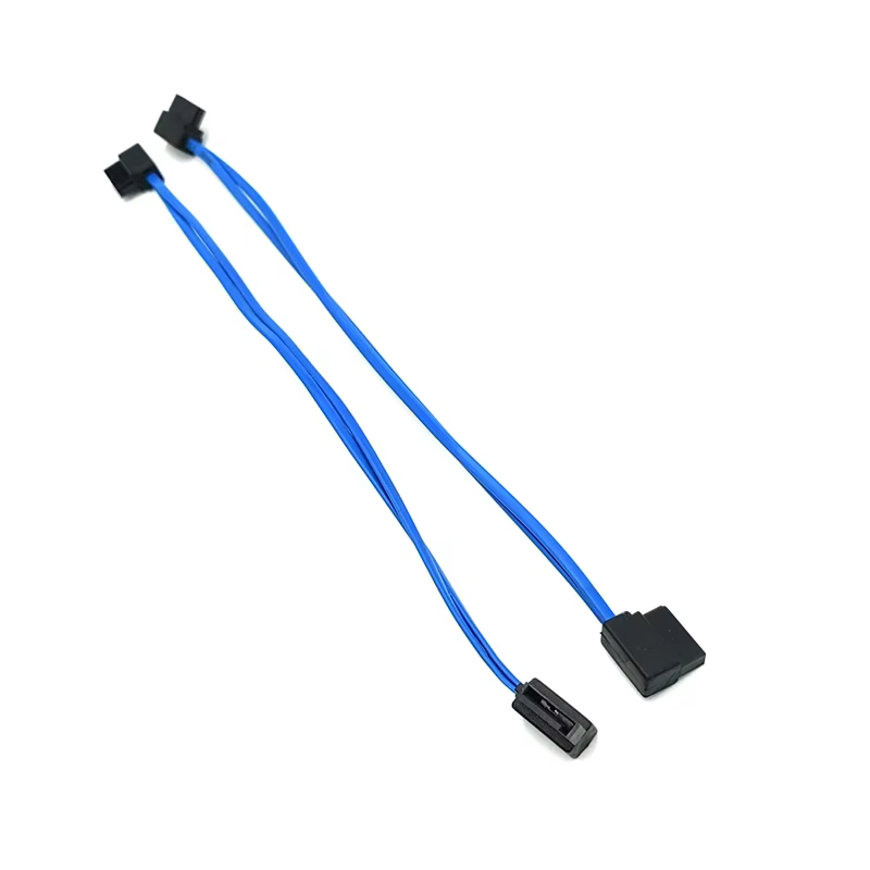 直通对直通 SATA 数据线