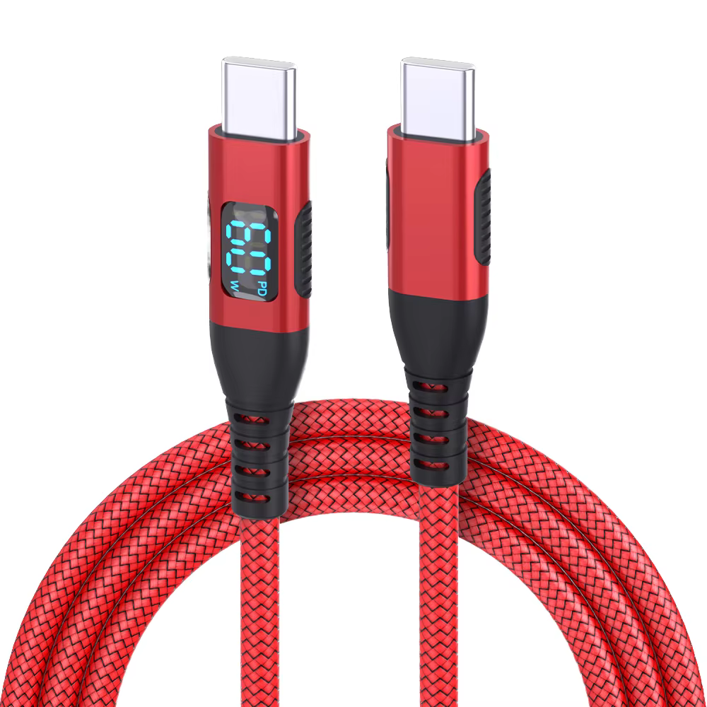 60W 尼龙编织 纯铜导体 USB 2.0 数据与充电线