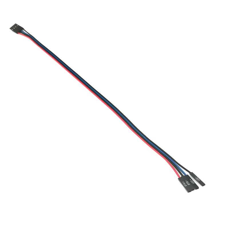 4Pin RCA 電腦內部音訊與開關線纜組件