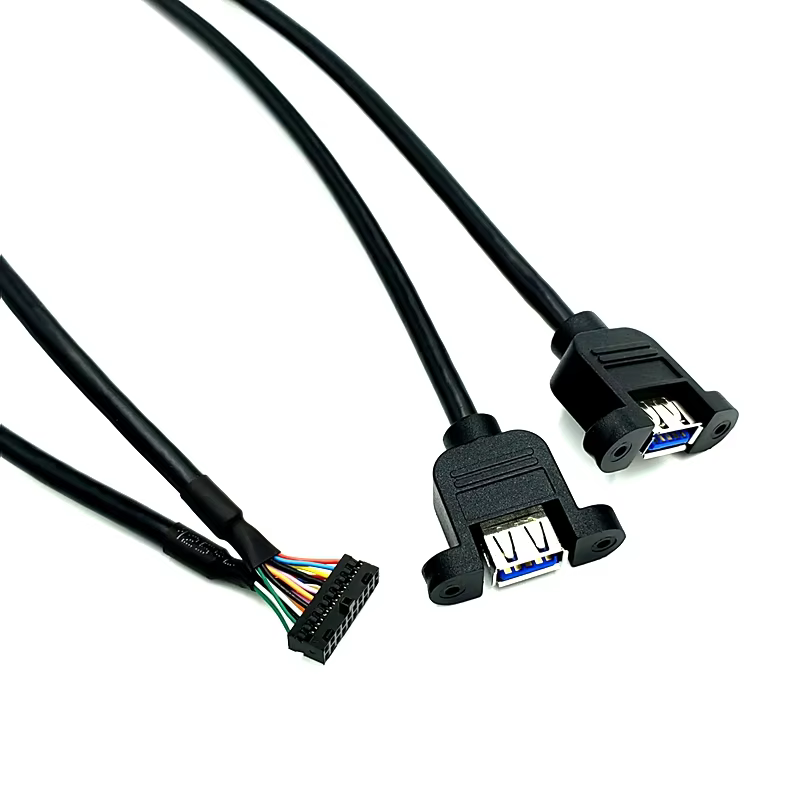 20pin USB3.0 主板 USB 接口转接线