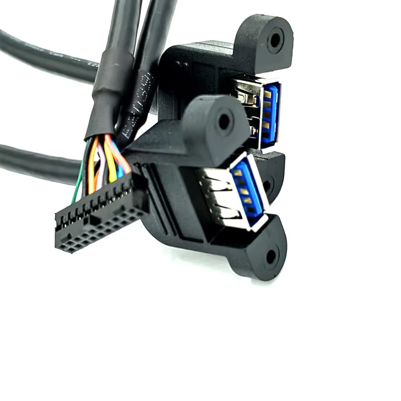 20pin USB3.0 主板 USB 接口转接线