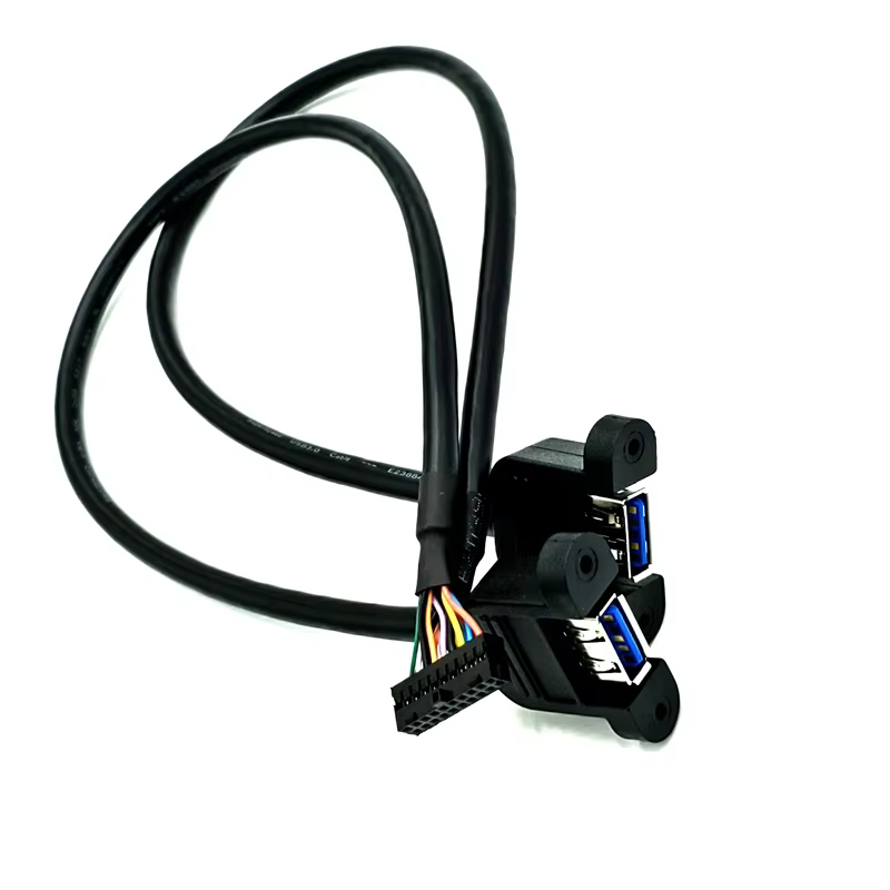 20pin USB3.0 主板 USB 接口转接线
