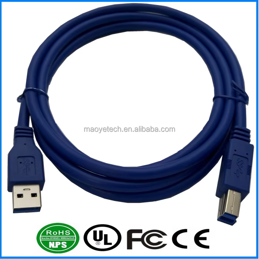 a 转 B USB 3.0 3ft USB 5Gbps 高速传输线