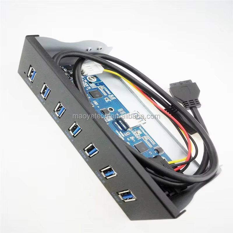 15 Pin SATA USB 3.0 5.25 Inch USB 擴充基座與集線器