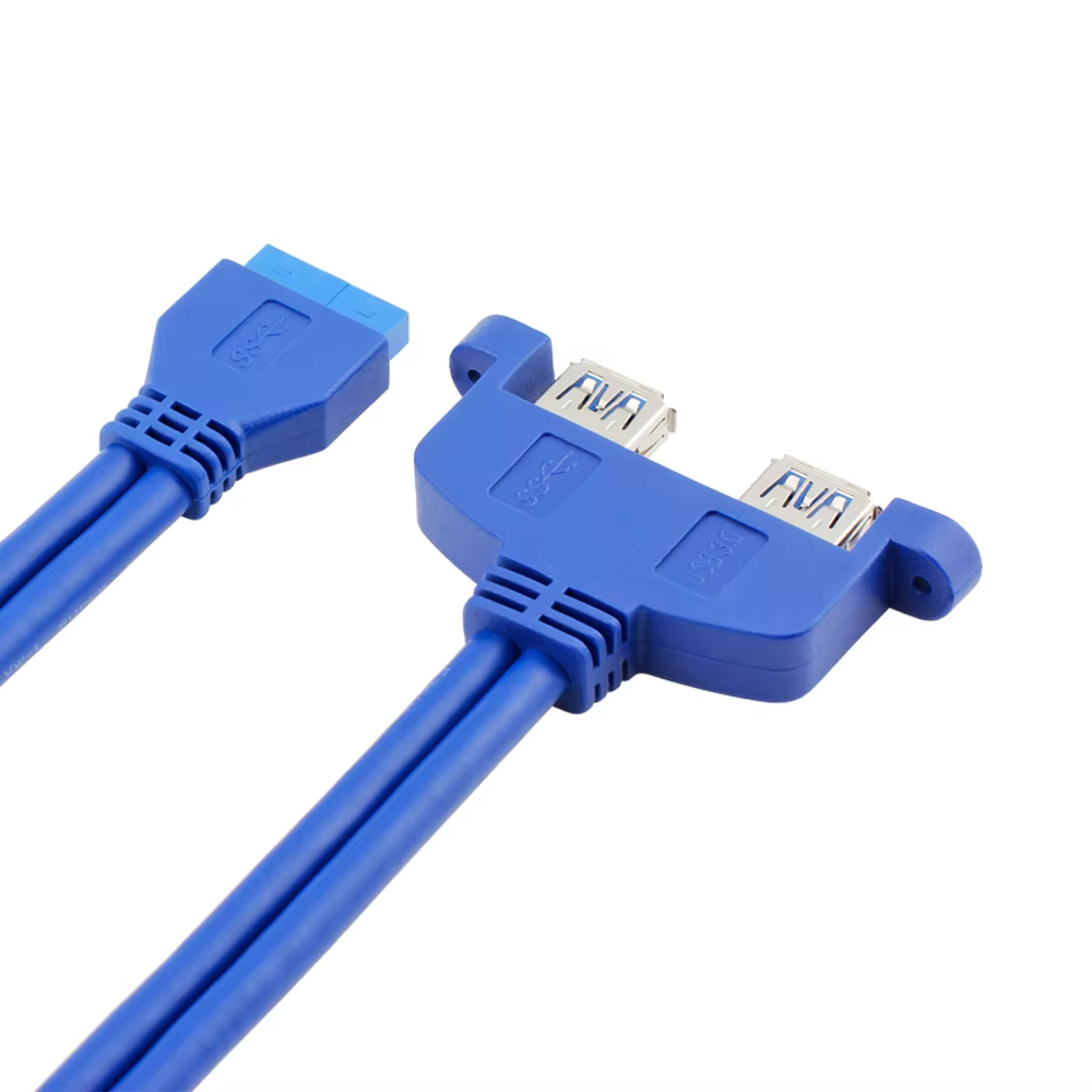 20pin USB 3.0 主機板 USB 介面轉接線