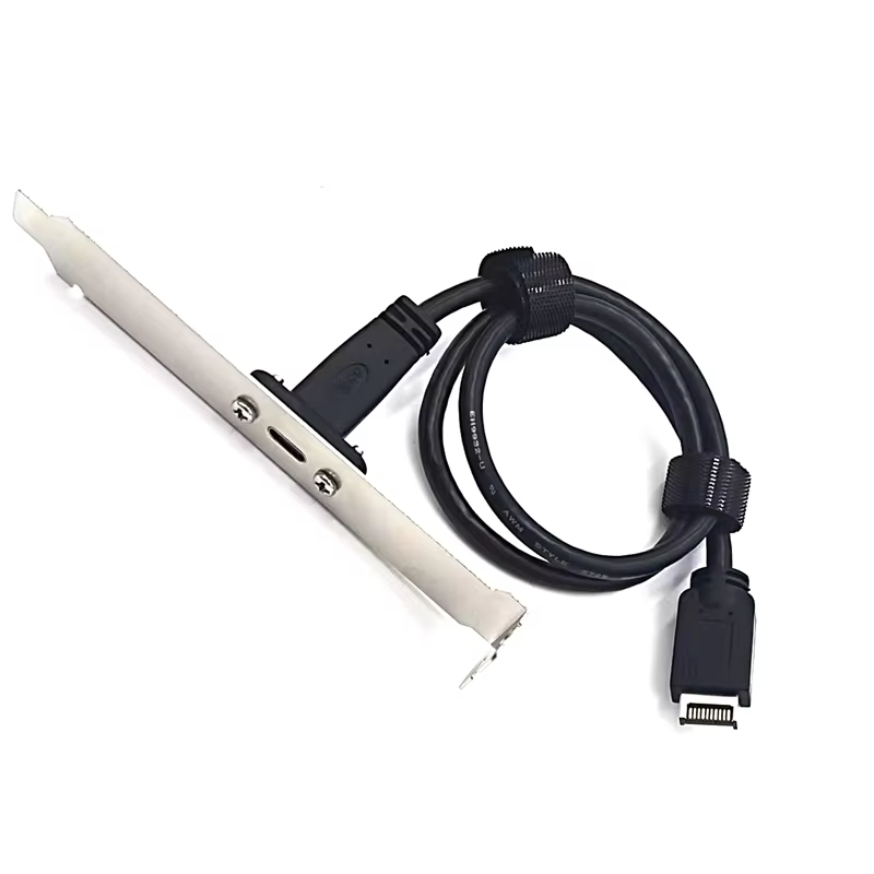 USB 3.2 Gen 2x2 20Gbps Type-C 母座轉 Type-E 主機板轉接線