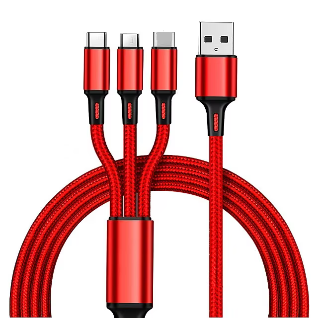 Type-C 尼龍編織 USB 2.0 資料與充電線