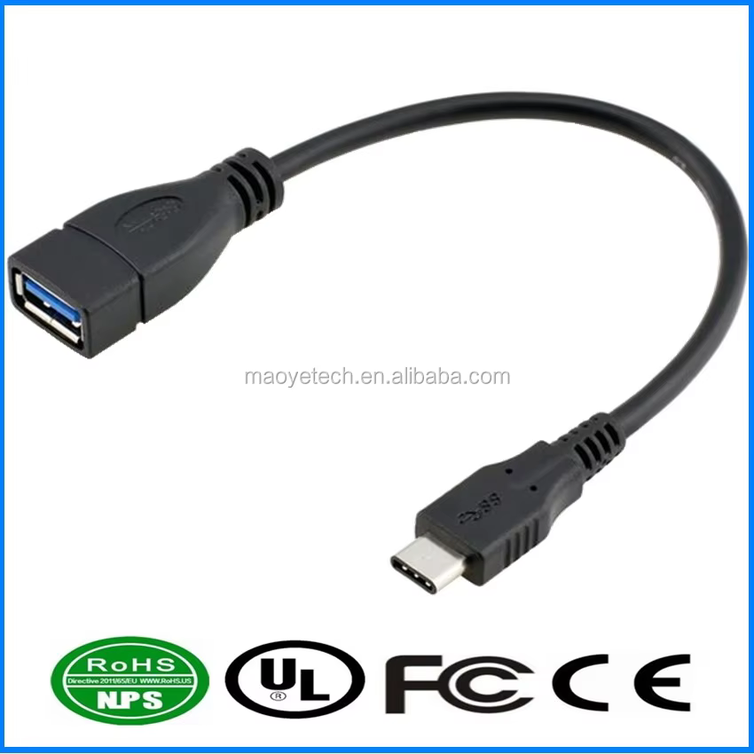 Type-C 转 USB3.0 USB3.1 USB 10Gbps 高速传输线