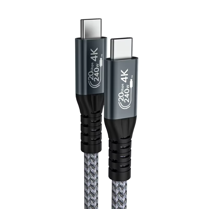 Type-C USB 3.2 Gen 2 2m 20Gbps PD 240W 高速傳輸線