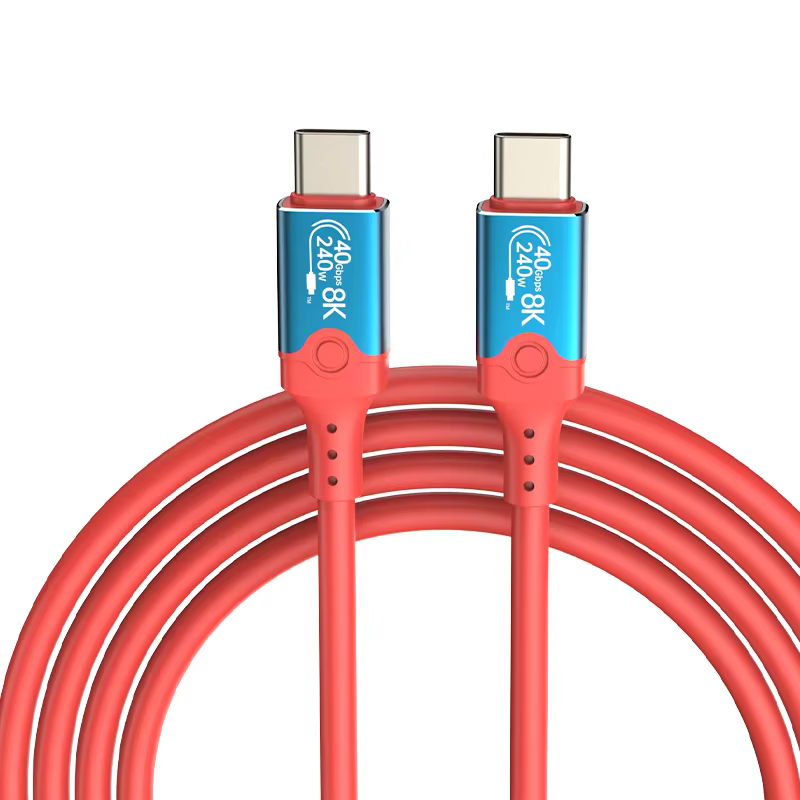 Type-C 8K USB4 40Gbps PD 240W 全功能传输线
