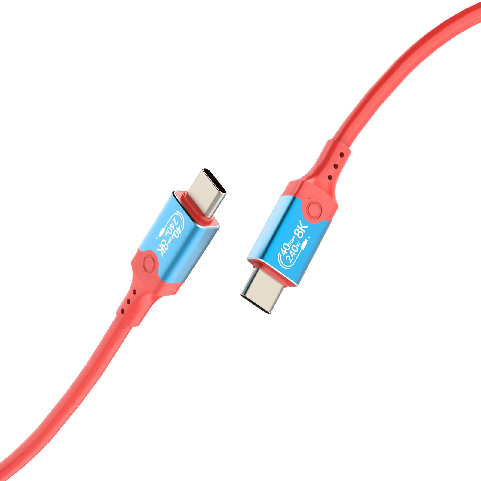 Type-C 8K USB4 40Gbps PD 240W 全功能傳輸線