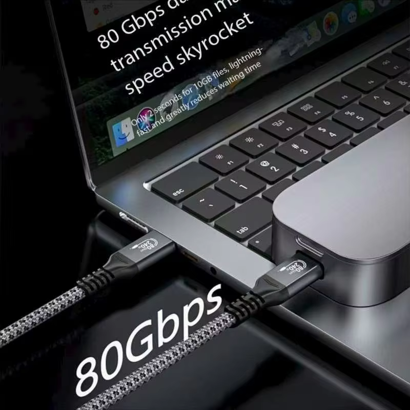 USB 3.1 240W 16K 8K USB4 80Gbps / 120Gbps 高速传输线