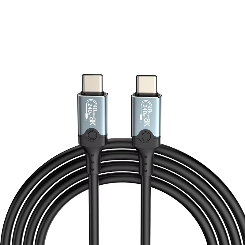 Type-C 8K USB4 40Gbps PD 240W 全功能傳輸線