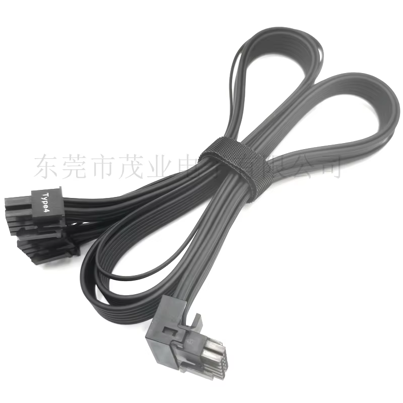 12+ 4-pin PCIe 5 Type4 600W 12VHPWR High-power Graphics Card Power Cord