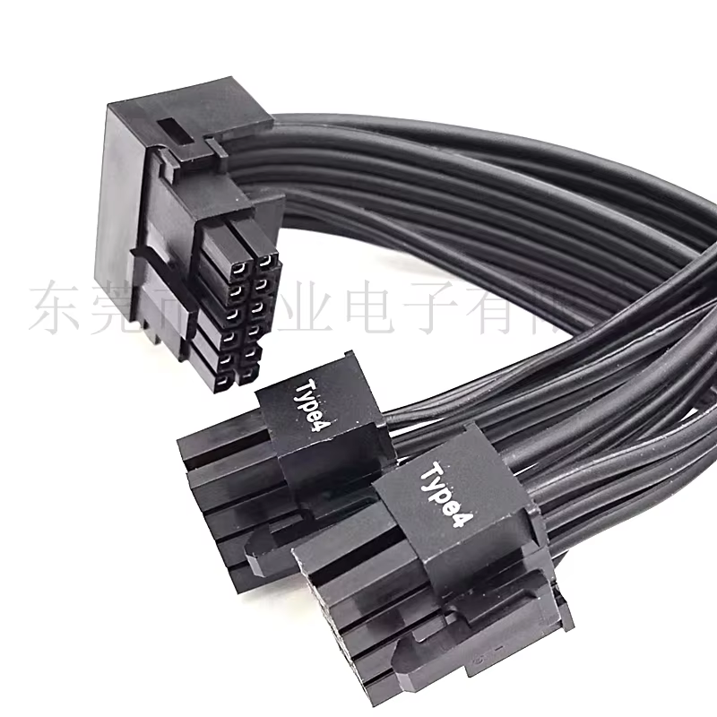 12+4Pin 4Pin PCIe 5 600W 12V-2x6 / 12VHPWR 顯示卡電源線