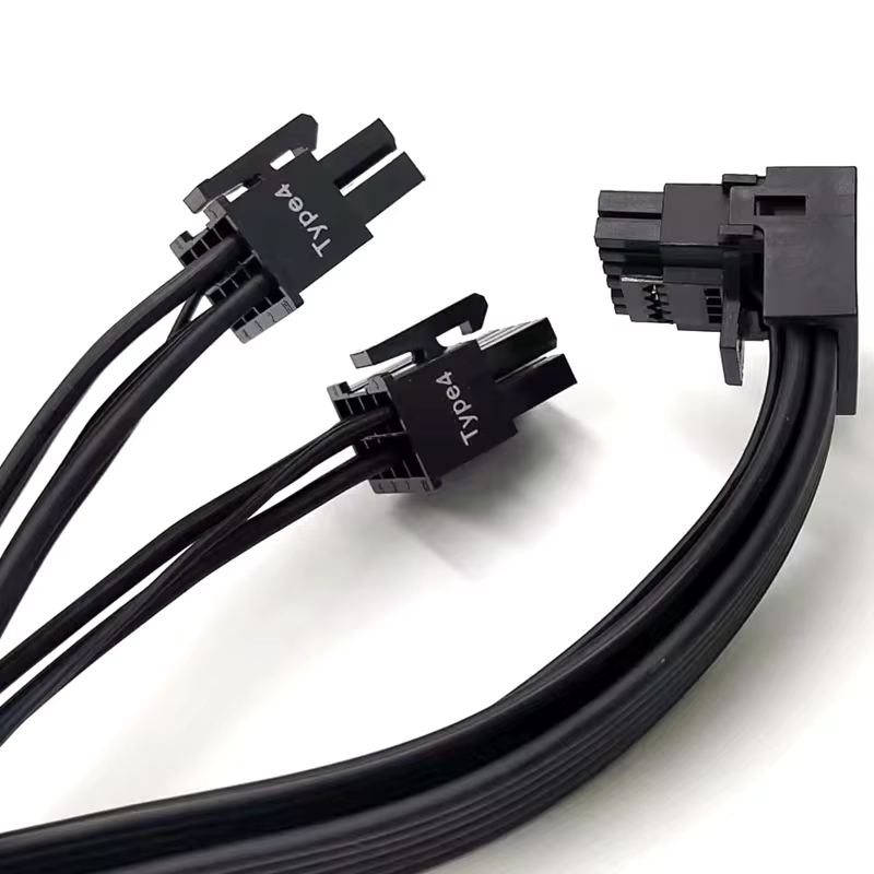 12+4Pin 4Pin PCIe 5 600W 12V-2x6 / 12VHPWR 显卡电源线