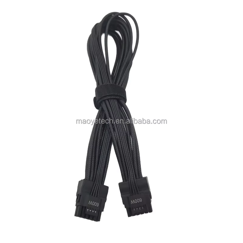 12+4Pin 4Pin PCIe5.0 600W 12V-2x6 / 12VHPWR 顯示卡電源線