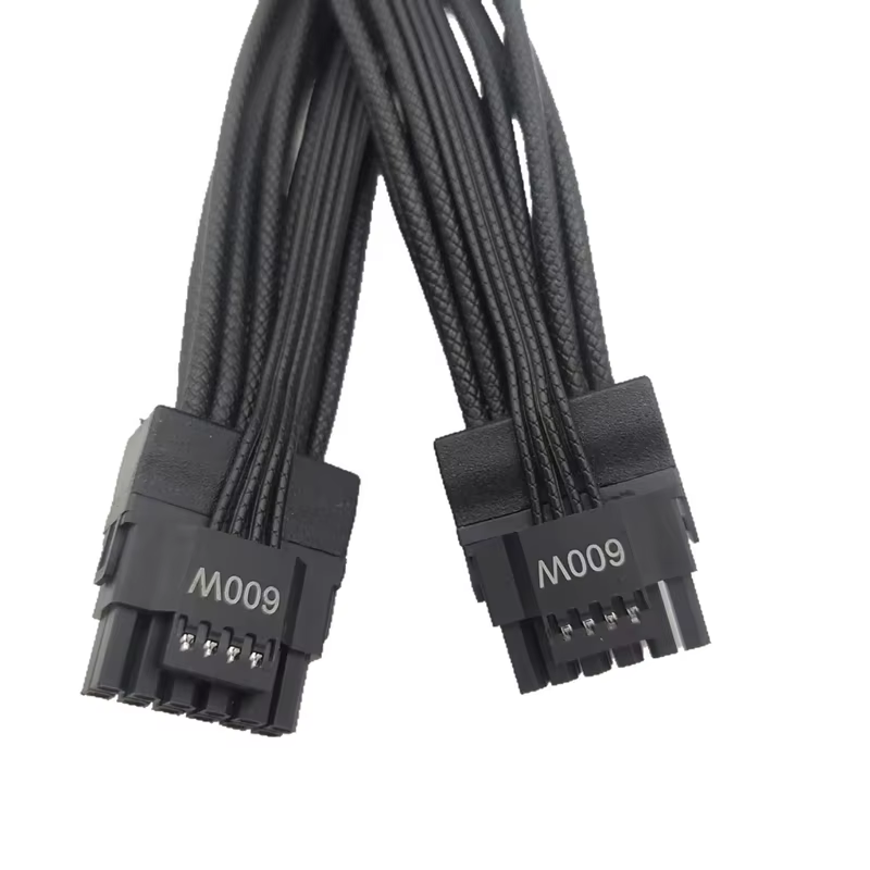 12+4Pin 4Pin PCIe5.0 600W 12V-2x6 / 12VHPWR 顯示卡電源線