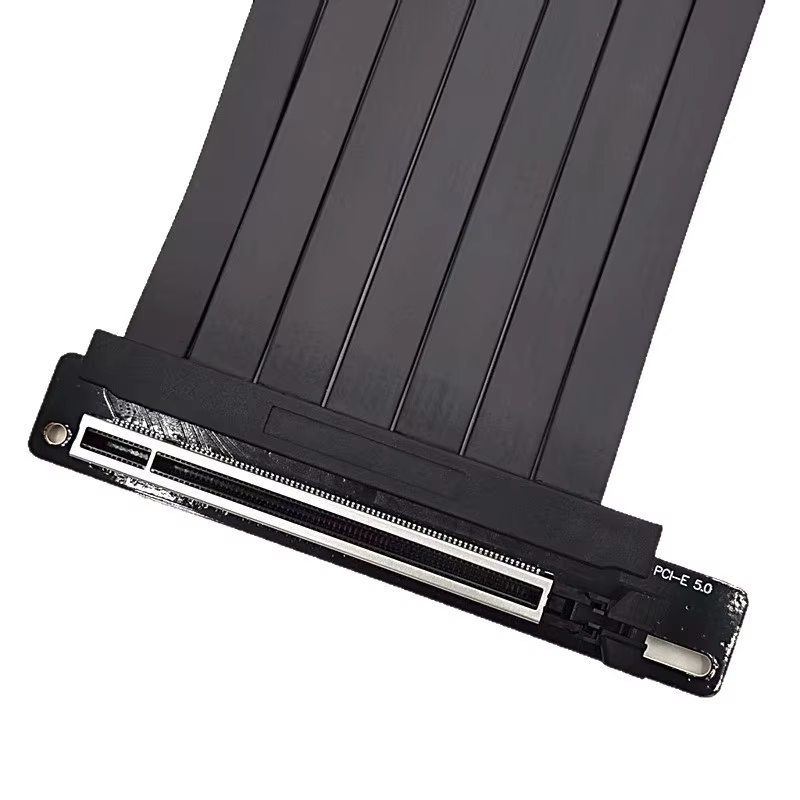 180° 屏蔽 純銅導體 PCIe 5.0 x16 顯示卡延長線