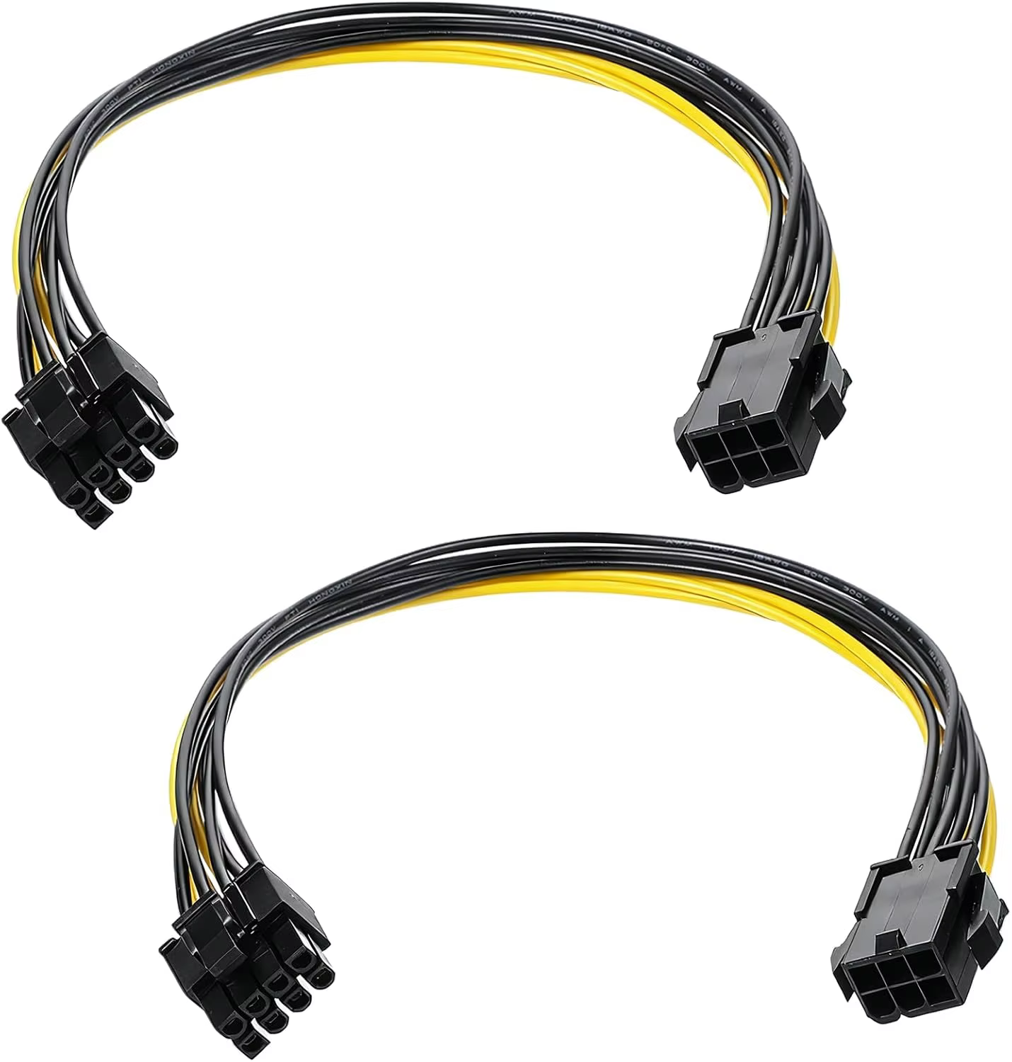 6 Pin 转 8 Pin PCIe 6Pin / 8Pin 显卡电源线
