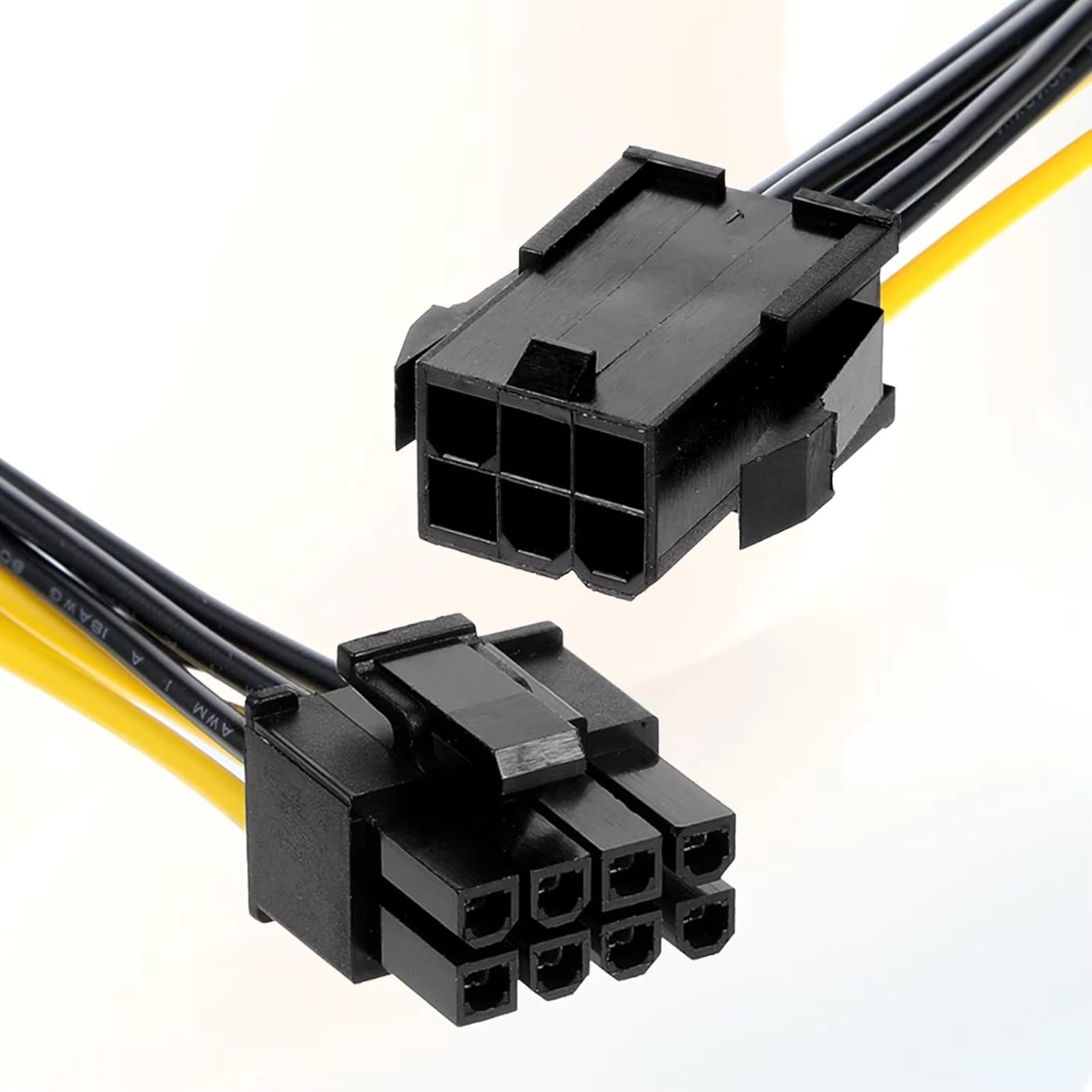 6 Pin 转 8 Pin PCIe 6Pin / 8Pin 显卡电源线