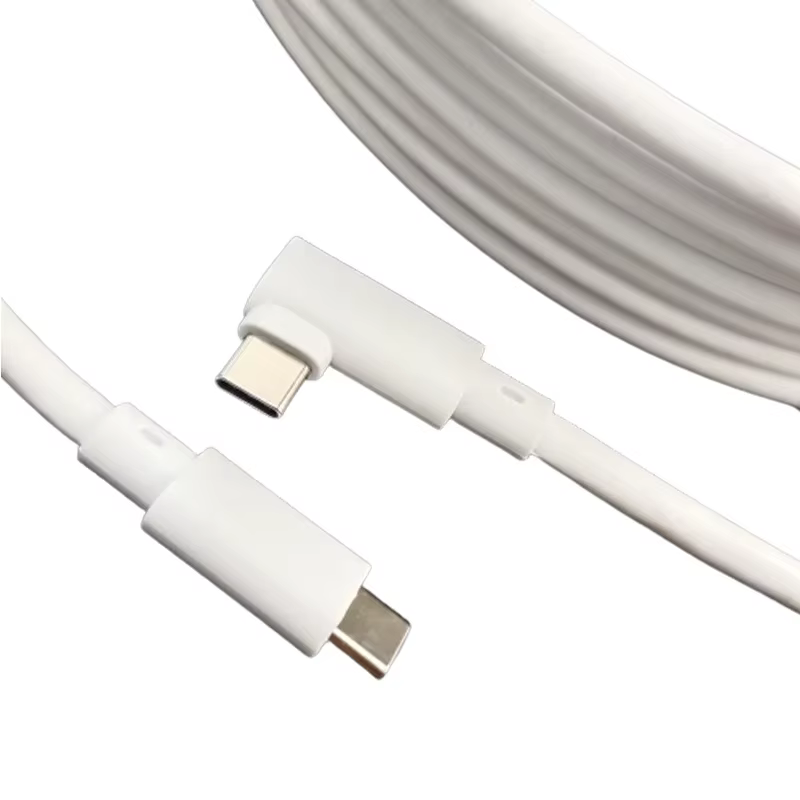 C 轉 USB3.0 16ft 20ft 5M 6M 5Gbps 90° VR 連接與影音擷取線