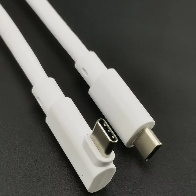 16ft and 20ft USB3.0 C Male to USB3.0 Type CM 90 Degree Elbow Cable for Oculus VR Link Cable 3A Fast Charging 5Gbps Rate