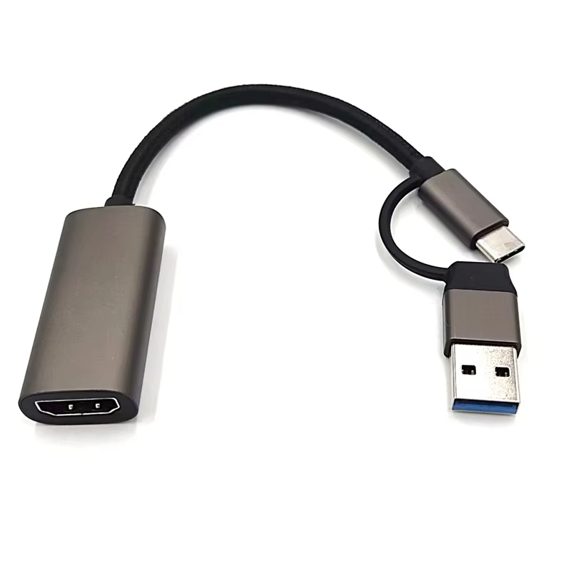 1080P USB Type-C USB3.0 VR 連接與影音擷取線