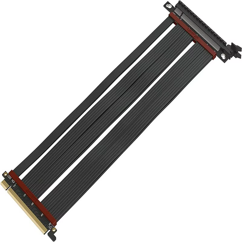 180° PCIe 4.0 x16 显卡延长线