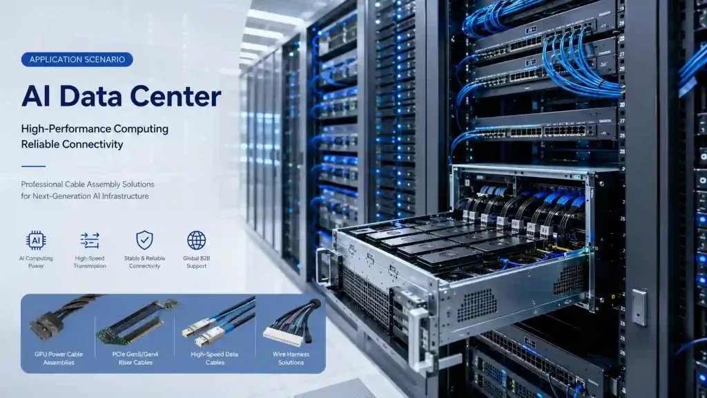 PCIe 6.0 CEM to MCIO Cable Assemblies: AI Server Interconnect Guide